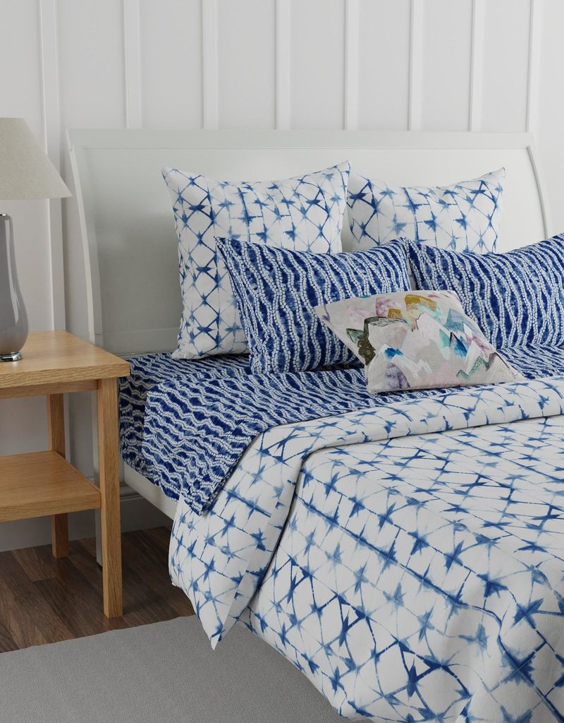 Indigo Shibori Pillows