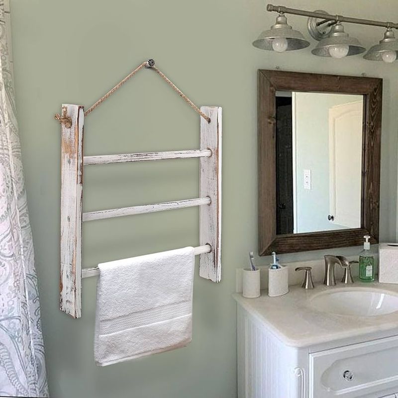 Pulley System Towel Holders