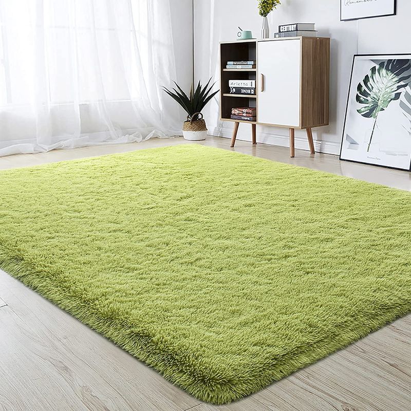 Grass-Green Area Rugs