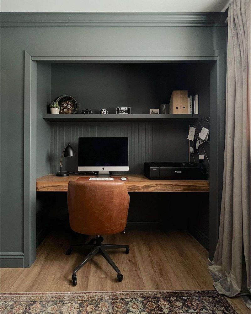 Closet Office Nook