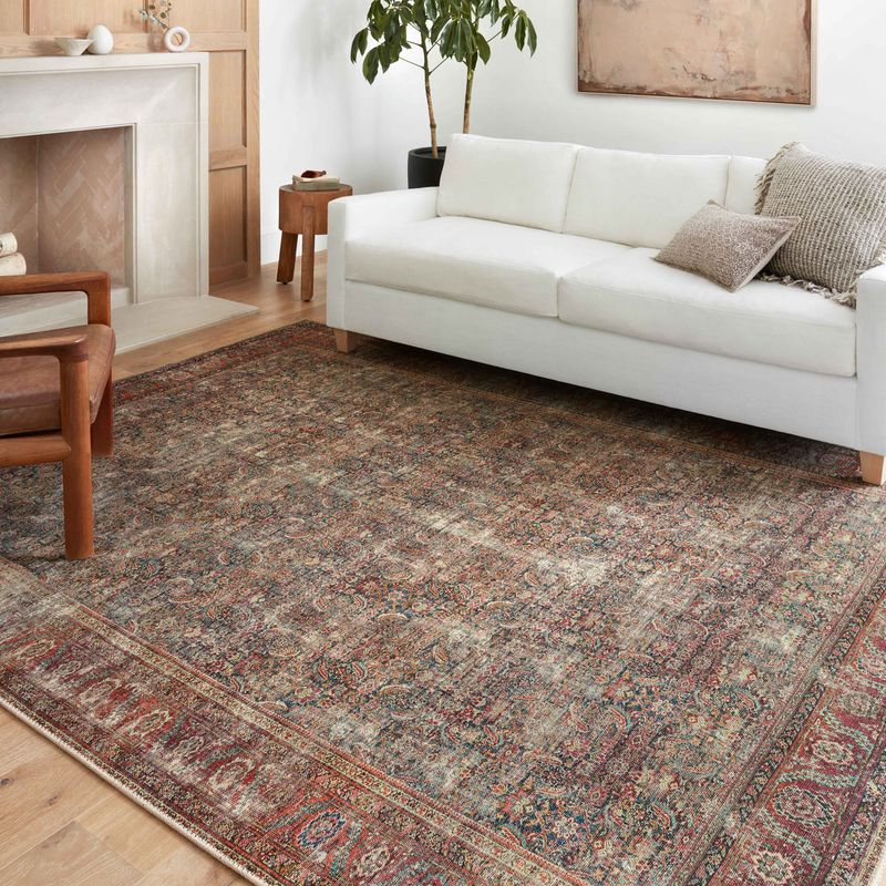 Vintage-Inspired Printed Rugs