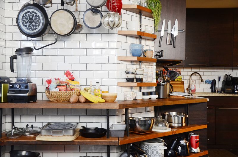 Open Shelving Without the Style