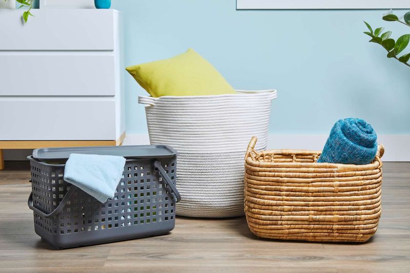 Unnecessary Storage Baskets That Collect Dust