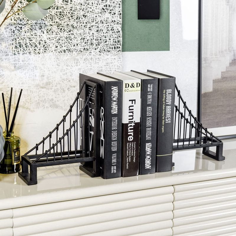 Sleek Bookends
