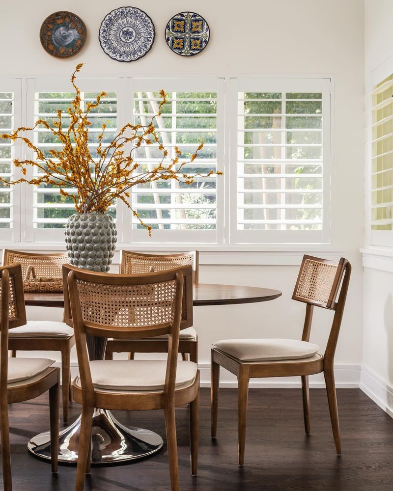 Cane-Back Dining Chairs